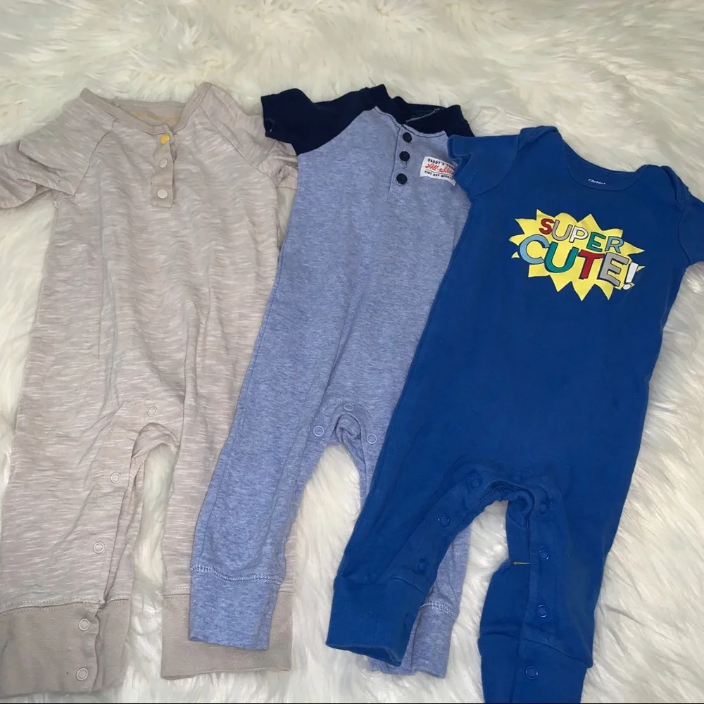 Carter’s jumpsuit bundle - 6 months